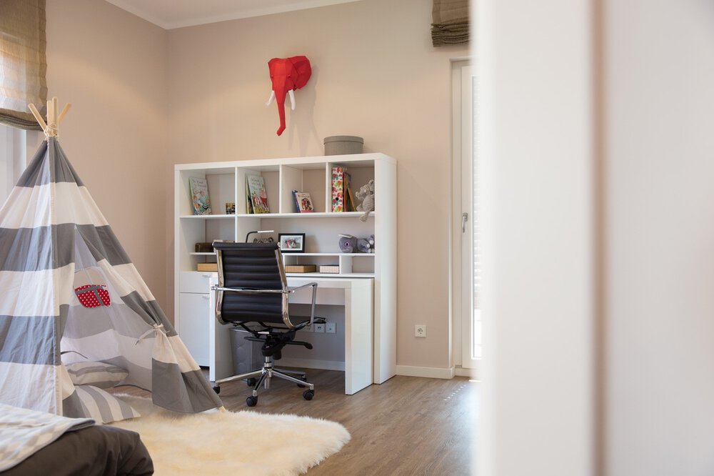 Kinderzimmer Musterhaus von OKAL Haus GmbH 