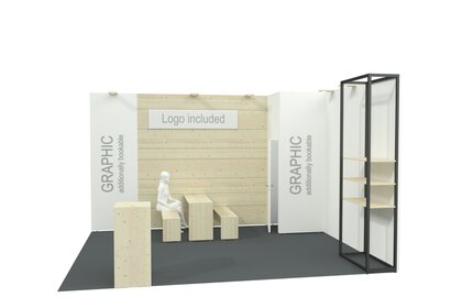 Standbau Woodi Eckstand