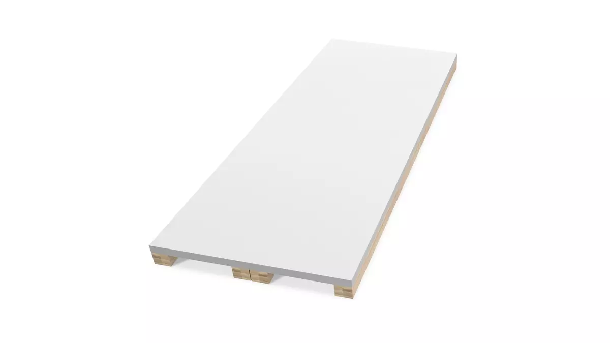 Wood-concrete composite prefabricated ceiling made of MM masterline glulam and a concrete topping layer
