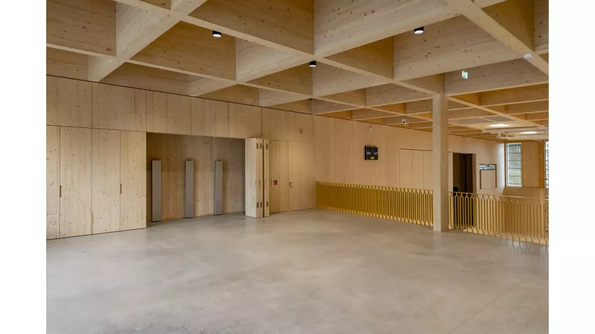 MM masterline for the load-bearing columns and the roof structure of the Markolfhalle in Markelfingen (DE)
Photocredit: Jens Hagen